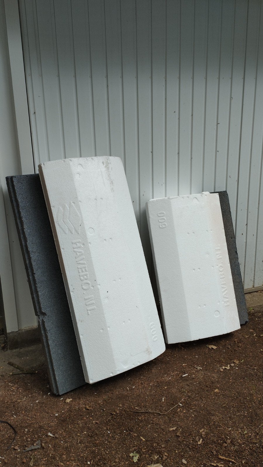 Isolatie schuimbeton/broodjesvloer, 2 stuks, diverse maten, Gebruikt, 12 cm of meer, Ophalen of Verzenden, Minder dan 5 m²