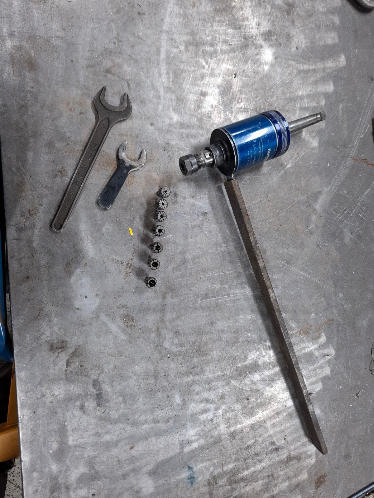 Fahrion GAL 12-B16 er 16bTapping Attachment met spantangen, Ophalen of Verzenden, Gebruikt