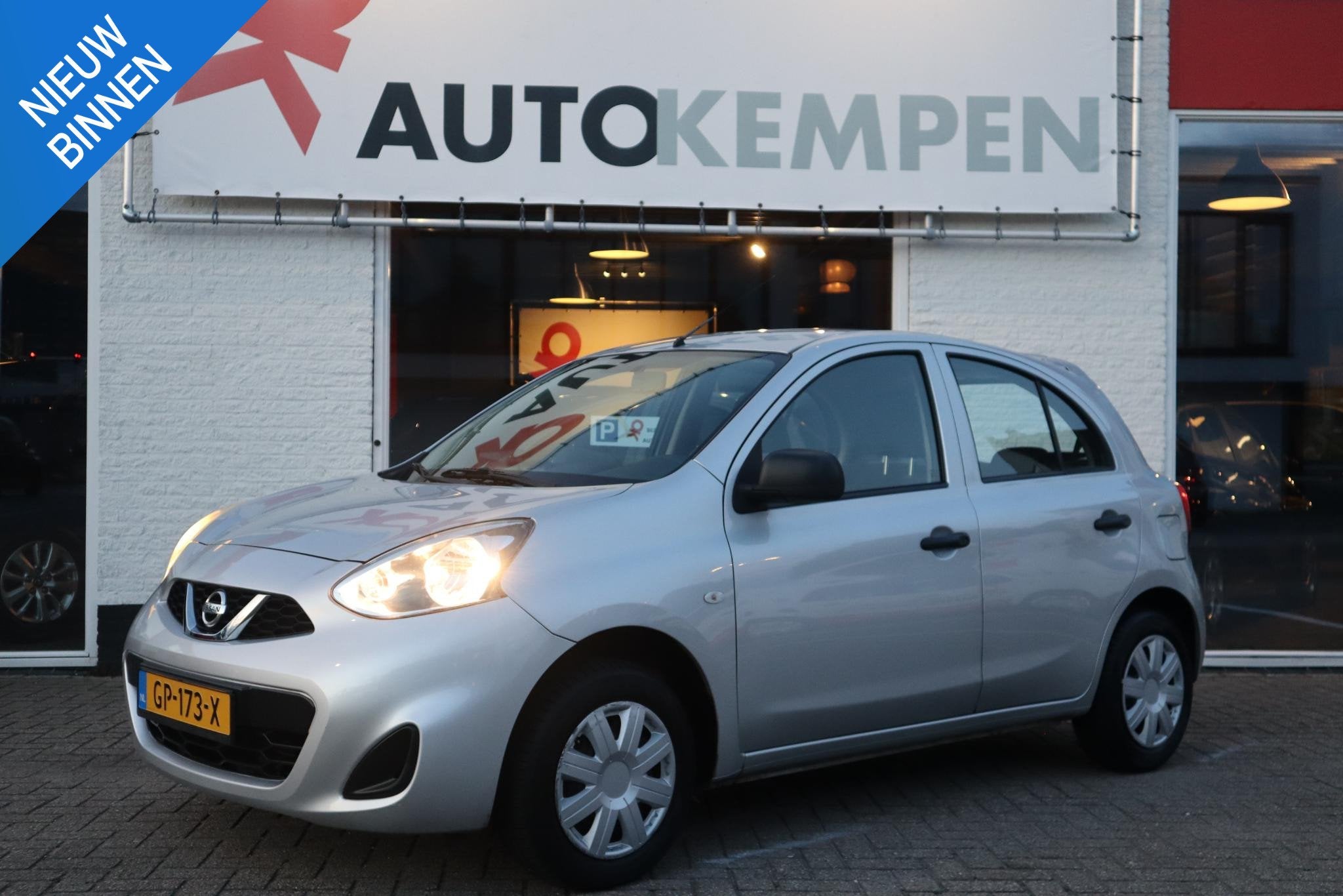 Nissan Micra 1.2 VISIA PACK AUTOMAAT|ELEC.PAKKET|BLUE TOOTH|, Auto's, Stof, Gebruikt, Euro 6, 920 kg