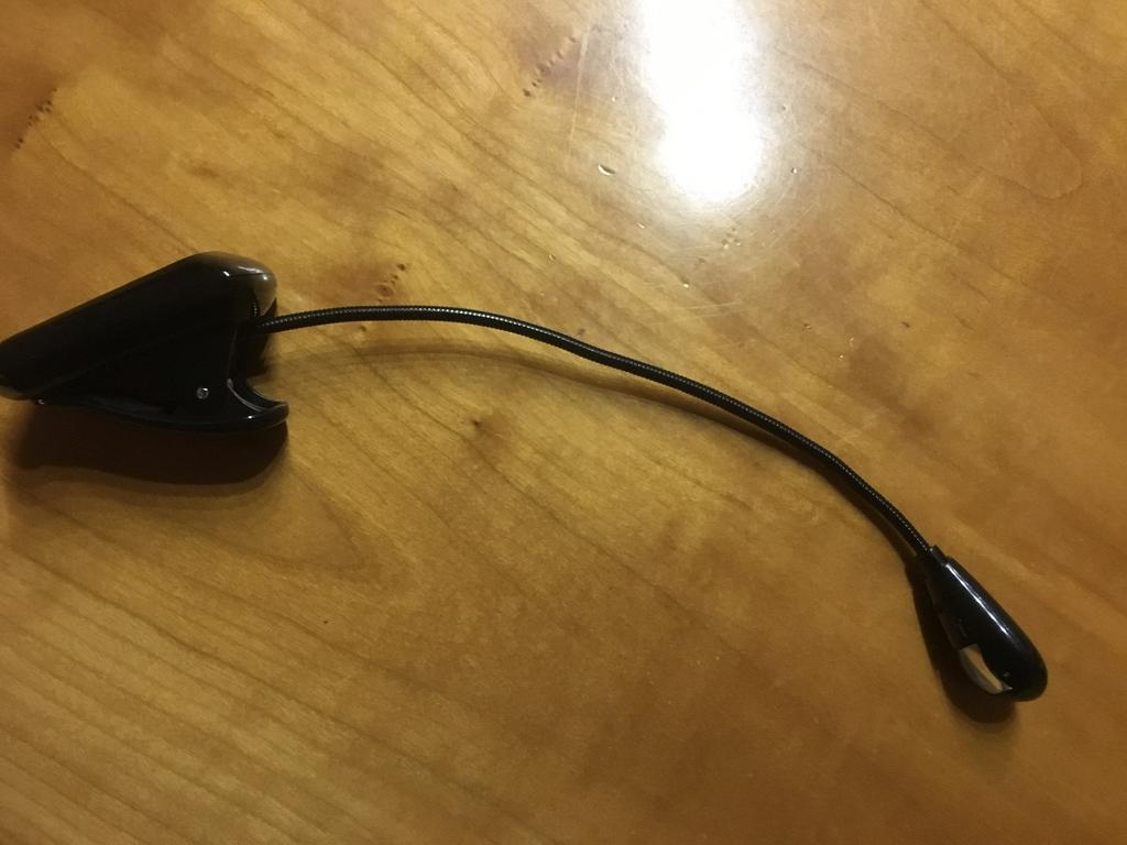 Lampje voor op muziekstandaard LED, Ophalen of Verzenden, Zo goed als nieuw, Elektrische gitaar