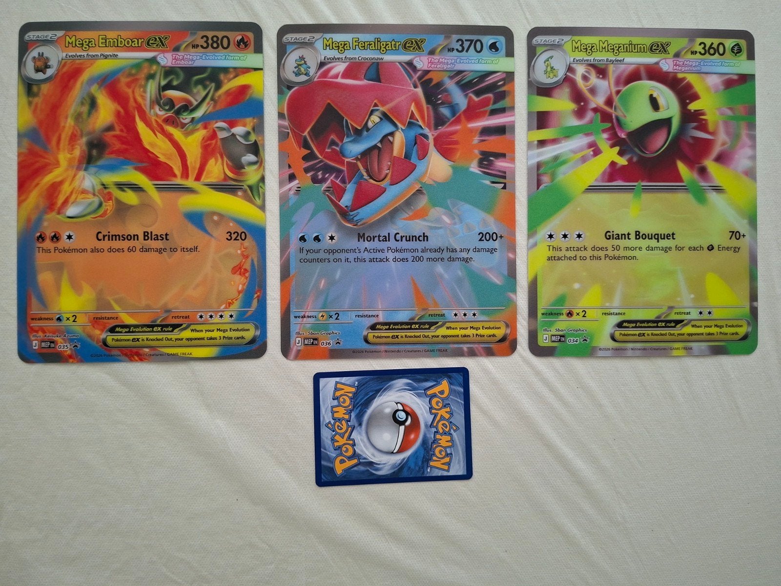 Jumbo pokemon kaarten meg promo €6.50ps, Ophalen of Verzenden, Meerdere kaarten