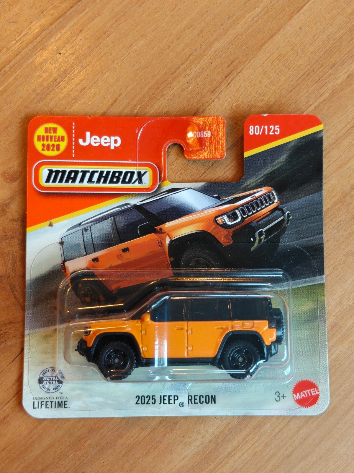 Matchbox JEEP Recon, Ophalen of Verzenden, Nieuw, Auto