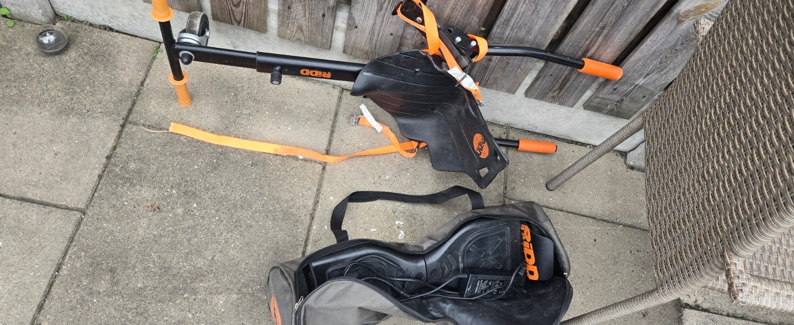 Hoverboard met zitje - werkt, slaat soms uit, Ophalen of Verzenden