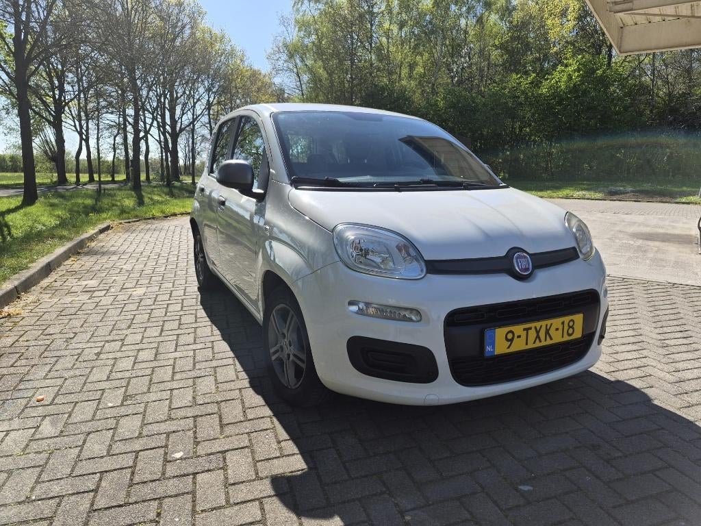 Fiat Panda 0.9 Twinair 44KW 2014 Wit, Voorwielaandrijving, Stof, Panda, Wit