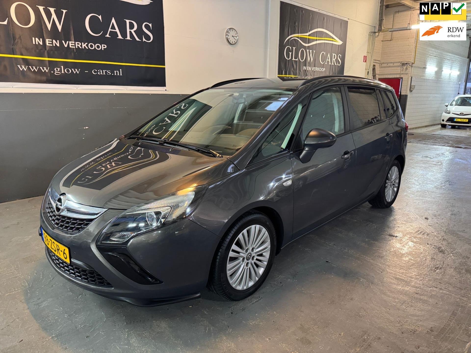 Opel Zafira Tourer 1.4 Turbo Business+ |NAVI|ISOFIX|CRUISE|P, Auto's, Stof, Gebruikt, Zwart, 4 cilinders