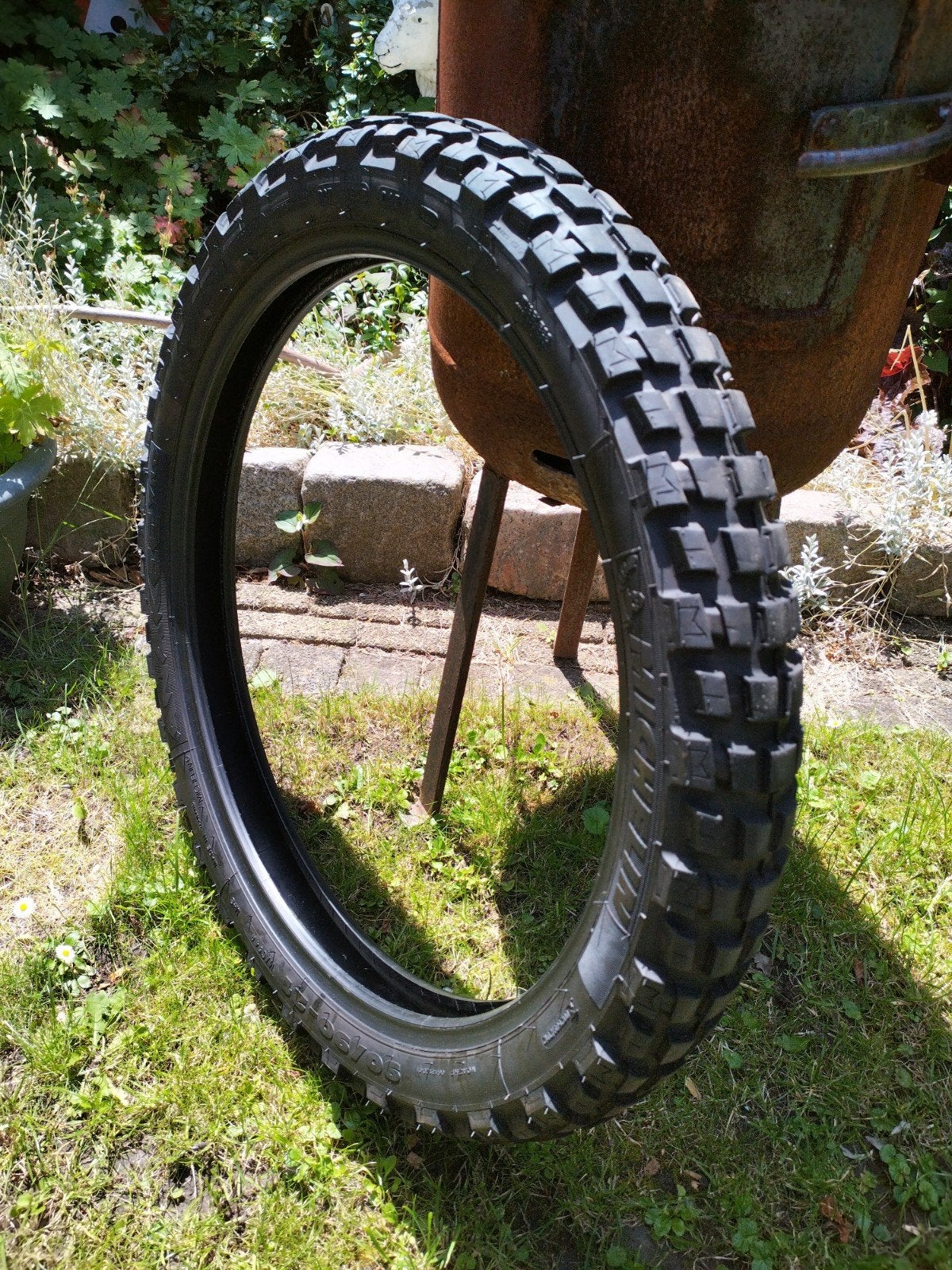 Michelin Anakee Wild 90/90-21 Motorband, Ophalen, Gebruikt