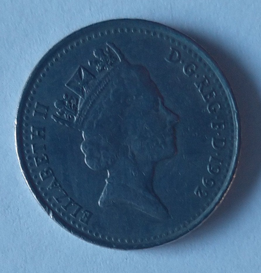 10 pence  1992,   volgnr 158, Ophalen of Verzenden, Overige landen, Losse munt