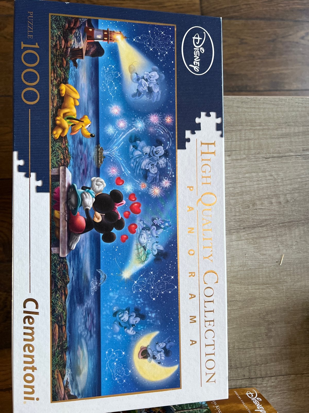 Disney Clementoni Panorama Legpuzzel 1000 stukjes, Ophalen of Verzenden, 500 t/m 1500 stukjes, Zo goed als nieuw, Legpuzzel