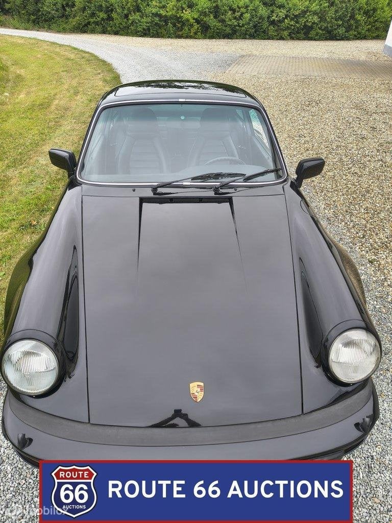 Porsche 930 Turbo | 1977 | Route 66 Auctions, Auto's, Oldtimers, Overige carrosserieën, Zwart, Bedrijf, Porsche