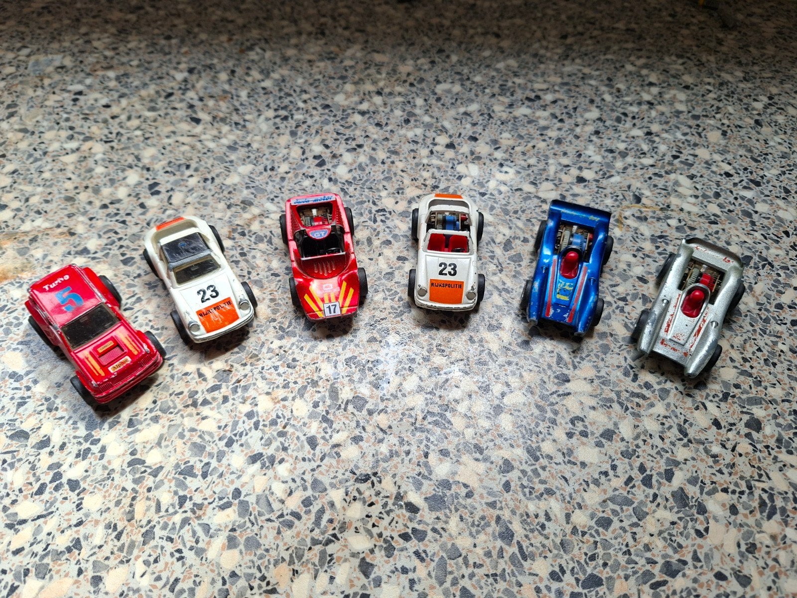 Darda raceauto's porche, Renault Alpine, GT rally e.a., Ophalen of Verzenden, Gebruikt