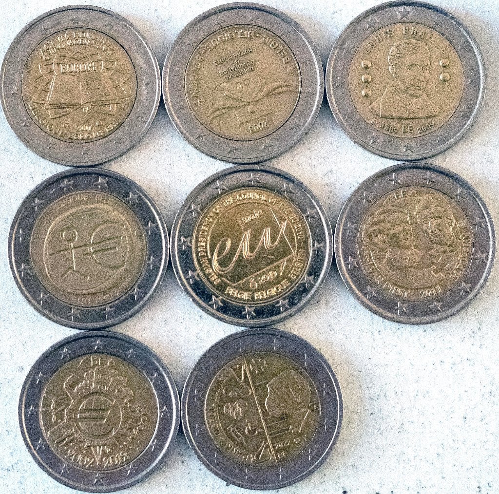 Speciale 2-euro herdenkingsmunten België, Postzegels en Munten, Munten | Europa | Euromunten, Verzenden, België, 2 euro, Losse munt