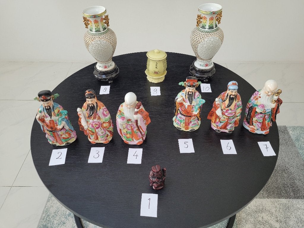 Diverse Chinese beelden/vazen, Ophalen of Verzenden