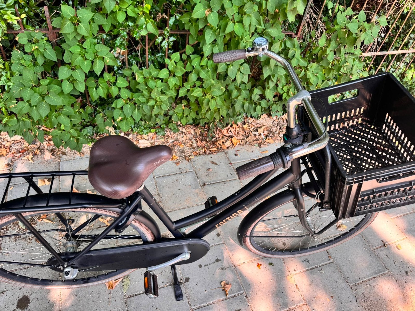 Cortina Transport 3 versnellingen – Nette staat - Met krat -, Fietsen en Brommers, Ophalen, Zo goed als nieuw
