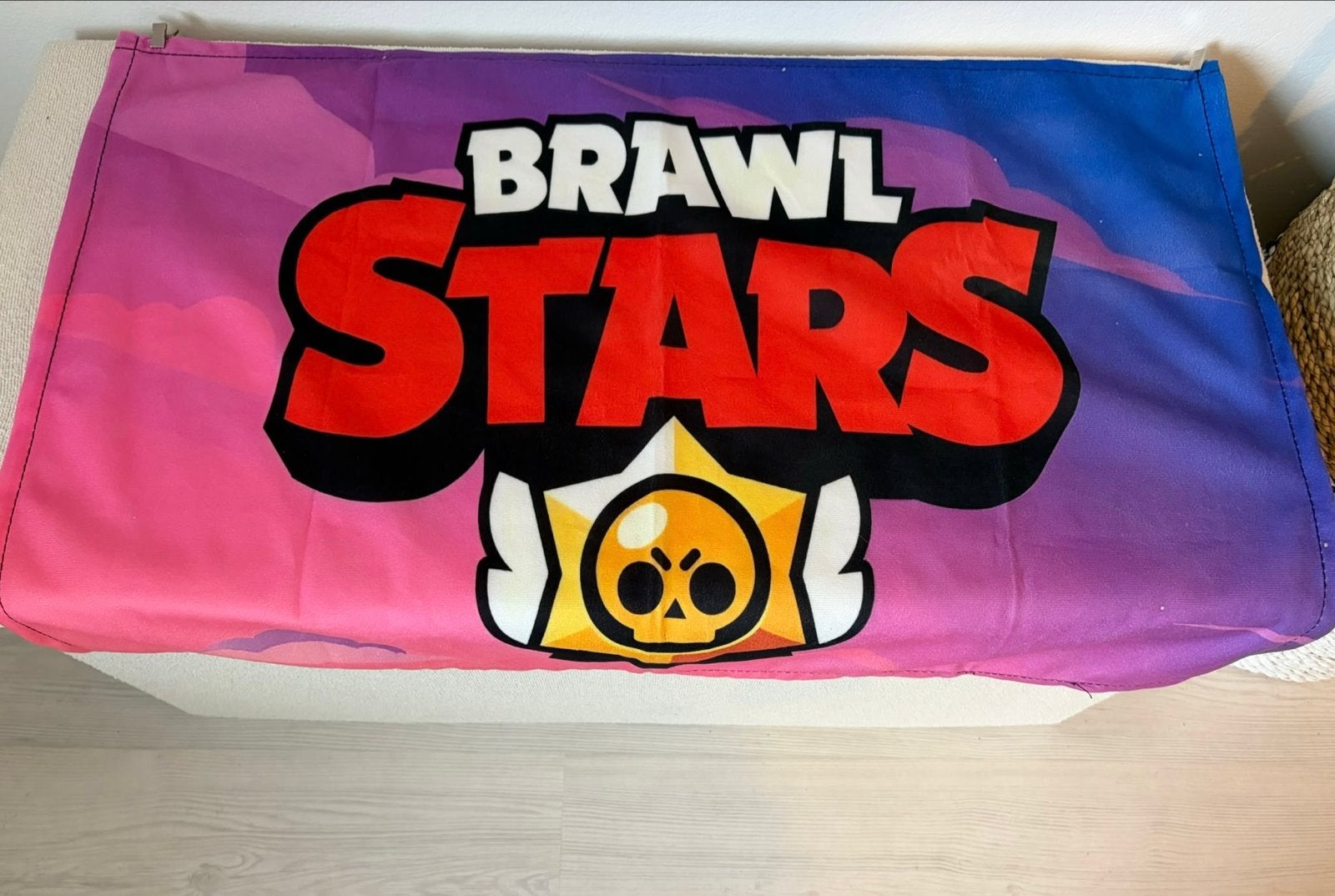 Brawl Stars Banner/Vlag voor Kinderkamer 70x50cm, Gebruikt, Overige merken, Ophalen of Verzenden, Wanddecoratie