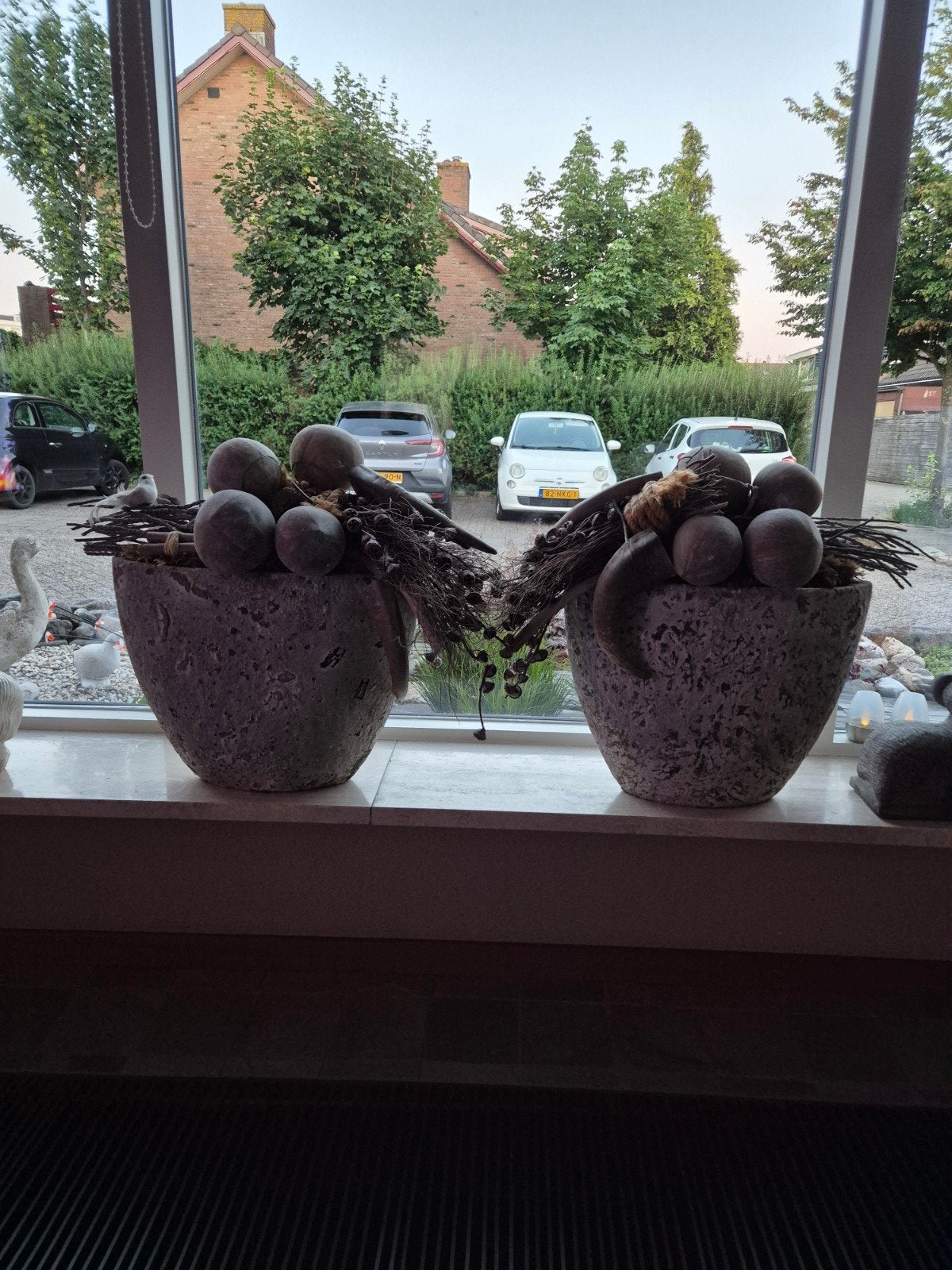 Opgemaakte bloembakken/potten, Huis en Inrichting, Ophalen of Verzenden