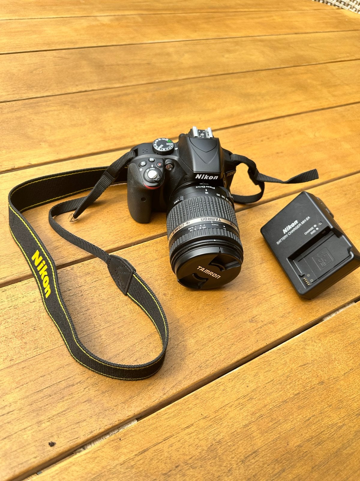 Nikon D3300 spiegelreflexcamera met Tamron lens, Gebruikt, Spiegelreflex, Ophalen of Verzenden, Nikon