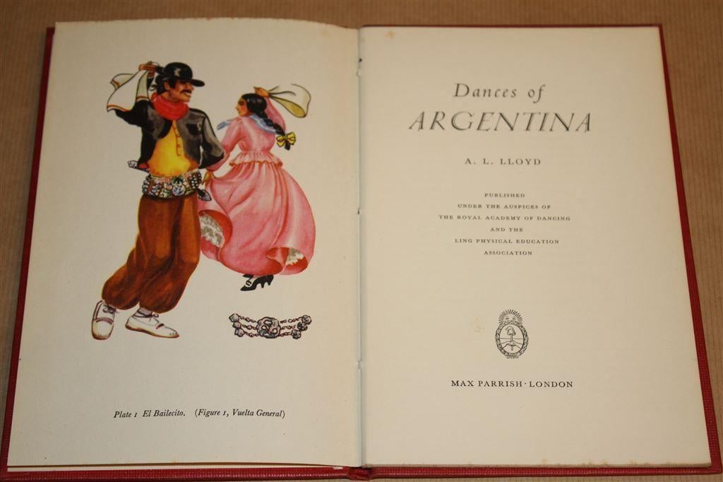 Dances of Argentina [1960]. Latijns-Amerikaanse volksdans., Boeken, Ophalen of Verzenden, Gelezen, Ballet of Musical