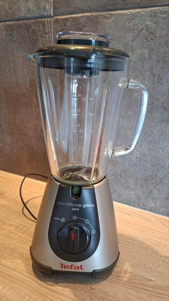 Tefal Blender Blendforce Glass 500W met glazen kan, Ophalen of Verzenden