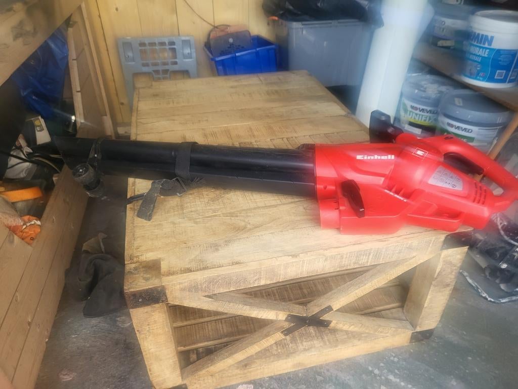 Te koop grote bladblazer, Ophalen, Zo goed als nieuw, Elektrisch