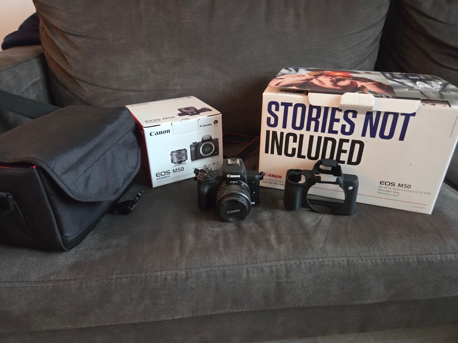 Canon EOS m50, Ophalen of Verzenden, Zo goed als nieuw, Canon, 8 keer of meer