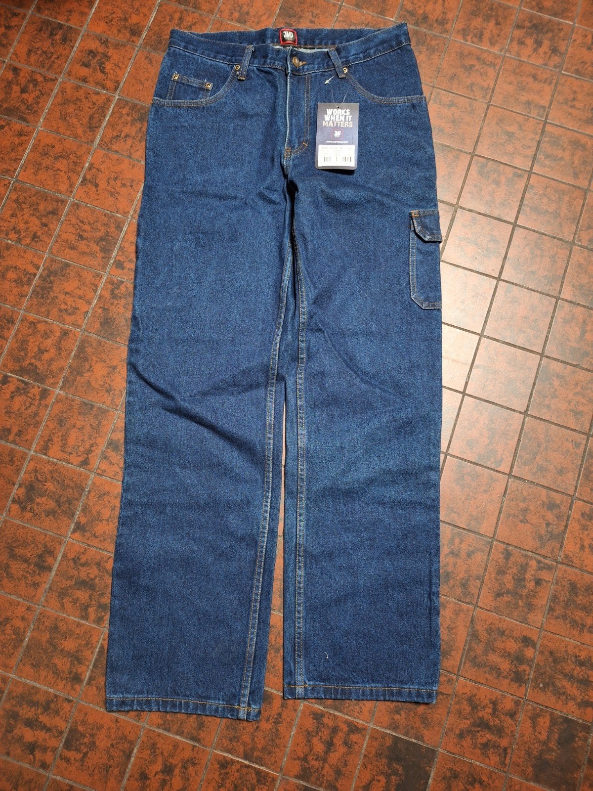 3x werkbroek jeans maat 33 - 32, Kleding | Heren, Spijkerbroeken en Jeans, Eu, Nieuw, Ophalen of Verzenden, W33 - W34 (confectie 48/50)