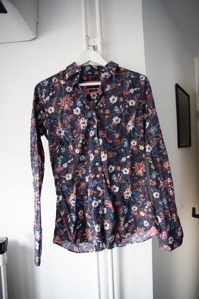 Blouse met bloemenpatroon Cavallaro Napoli maat 38, Maat 38/40 (M), Meerkleurig, Cavallaro, Ophalen of Verzenden