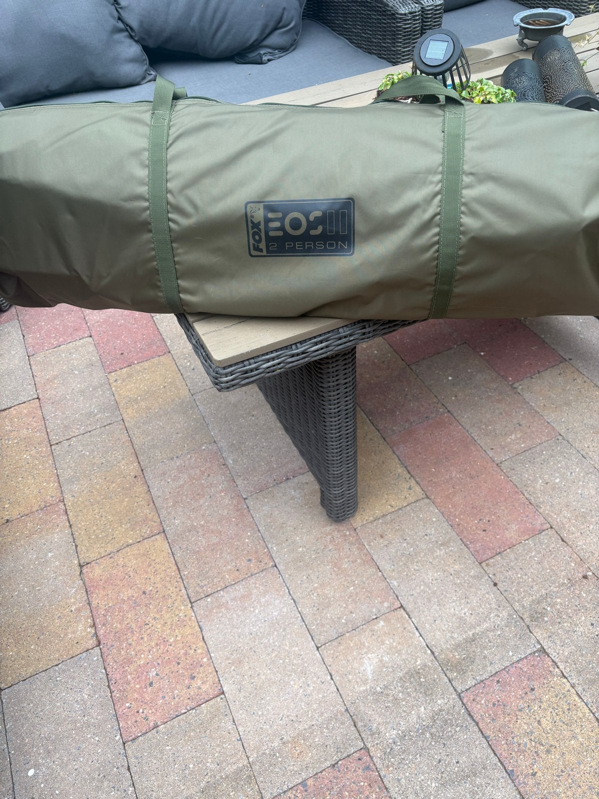 Fox EOS 2-persoons tent - nieuw nooit gebruikt, Watersport en Boten, Hengelsport | Karpervissen, Nieuw, Ophalen