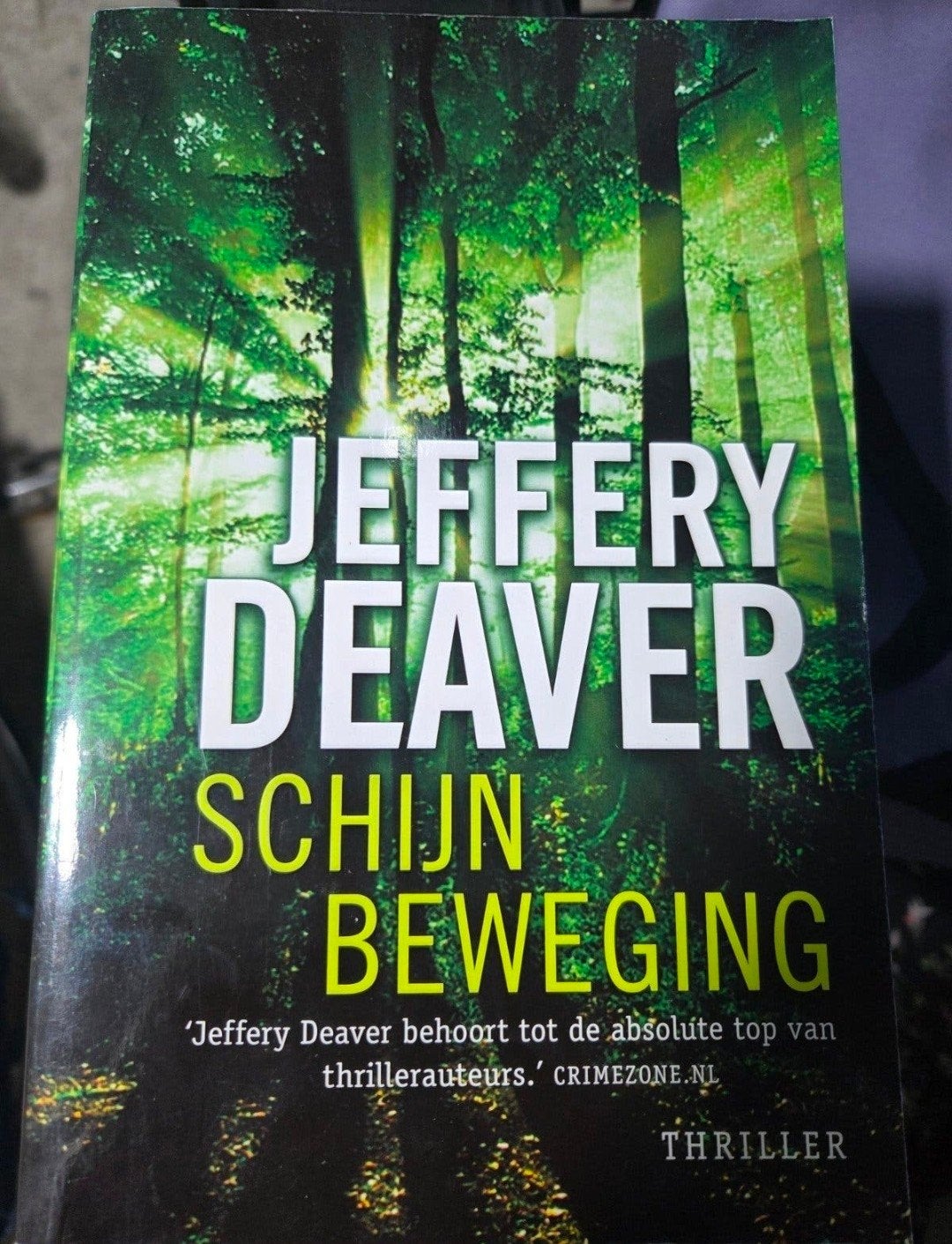 Jeffery Deaver - Schijnbeweging (Thriller), Boeken, Ophalen of Verzenden, Zo goed als nieuw