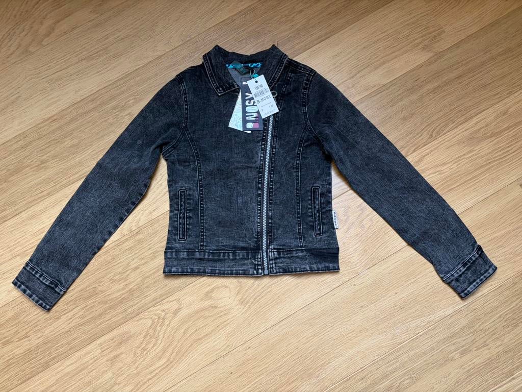 NIEUW! B.Nosy spijkerjas meisjes jas maat 134/140, Ophalen of Verzenden, Nieuw, Meisje, Jas