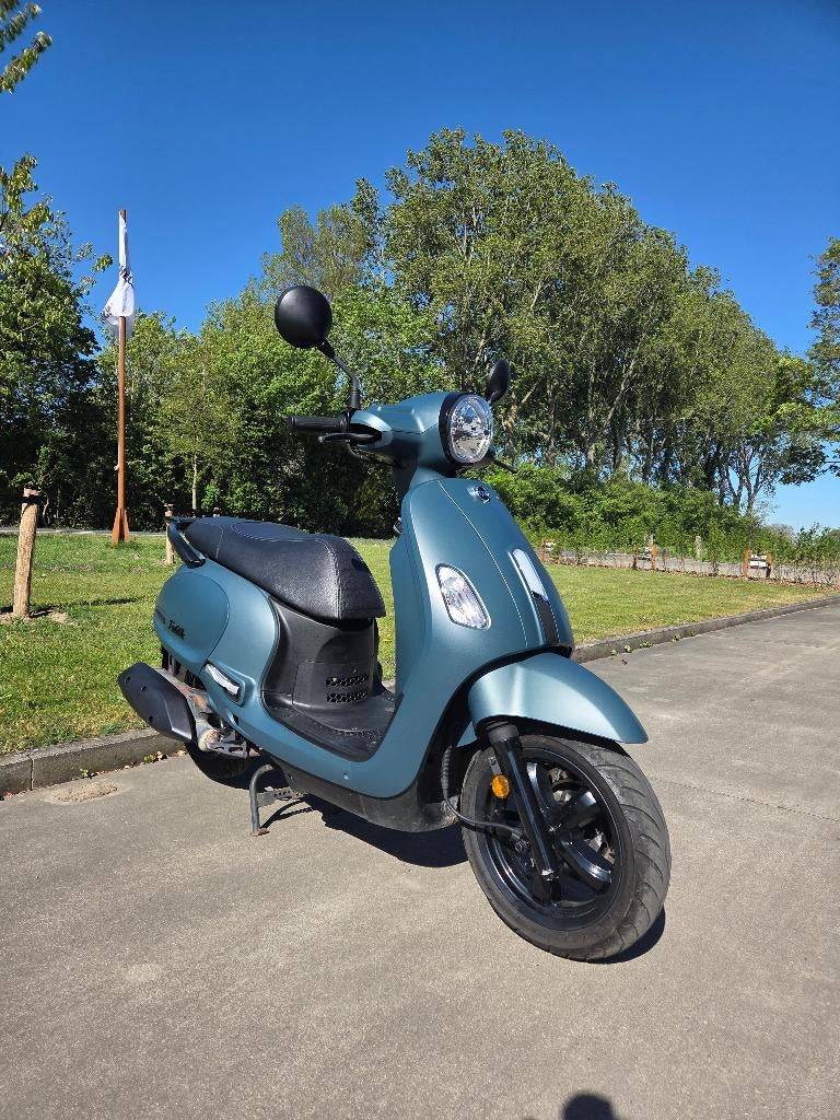 Sym Fiddle 4, Fietsen en Brommers, Scooters | SYM, Ophalen, Gebruikt, Maximaal 45 km/u, Sym