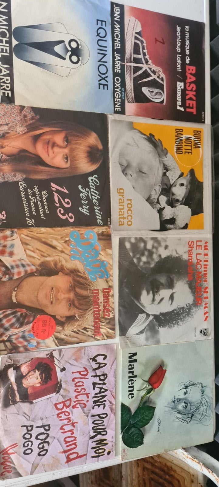 Partij diverse 7 inch singles - ook los te koop, Gebruikt, 7 inch, Ophalen of Verzenden, Pop