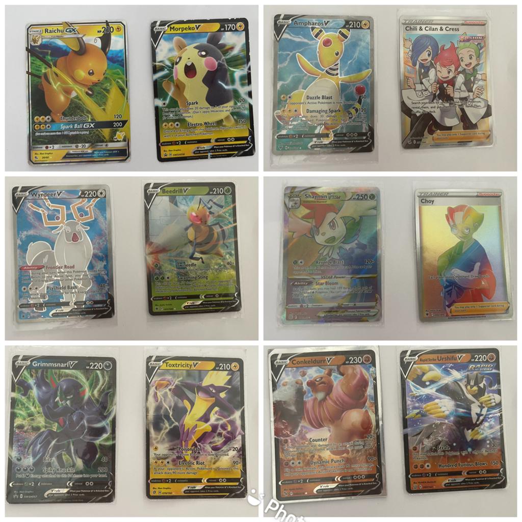 Speciale Pokémon kaarten, Ophalen of Verzenden, Zo goed als nieuw, Meerdere kaarten