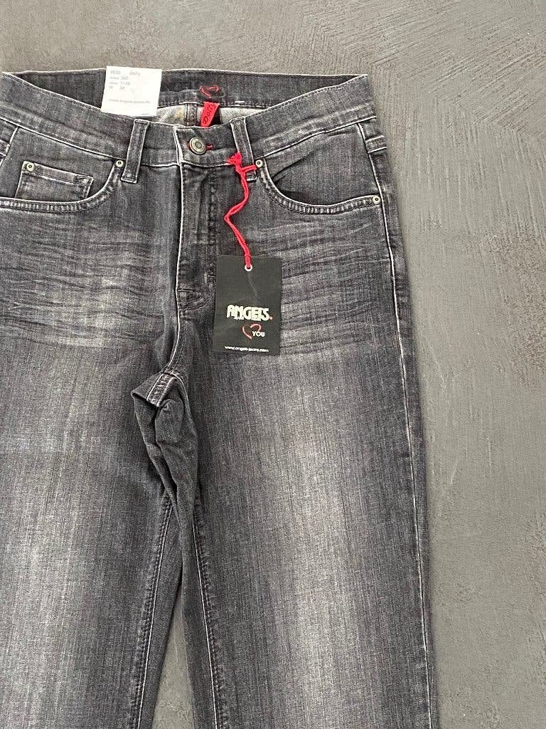 J45/5 Nieuw: Angels Dolly maat 36=S/L30 broek jeans grijs, Kleding | Dames, Nieuw, Ophalen of Verzenden, W28 - W29 (confectie 36)