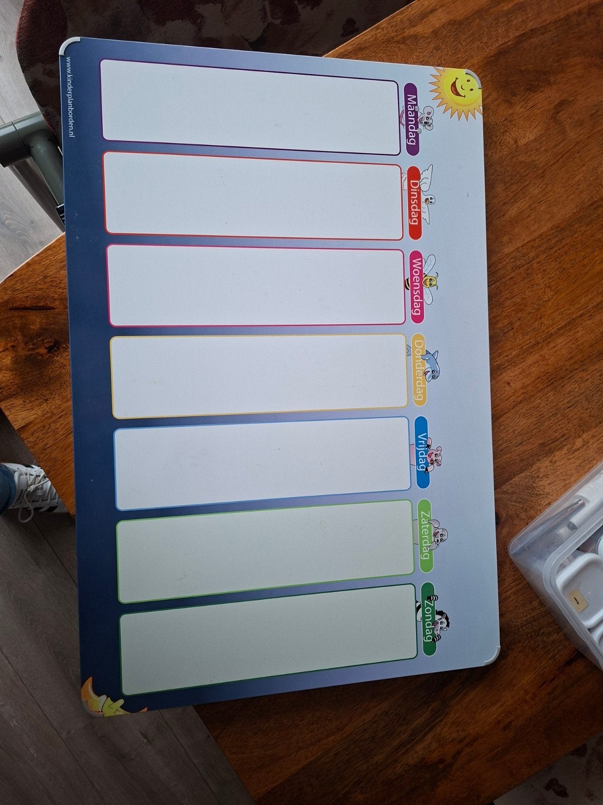 leuk planbord voor kinderen Uitgebreid pakket met extra's, Ophalen, Gebruikt, Magneetbord