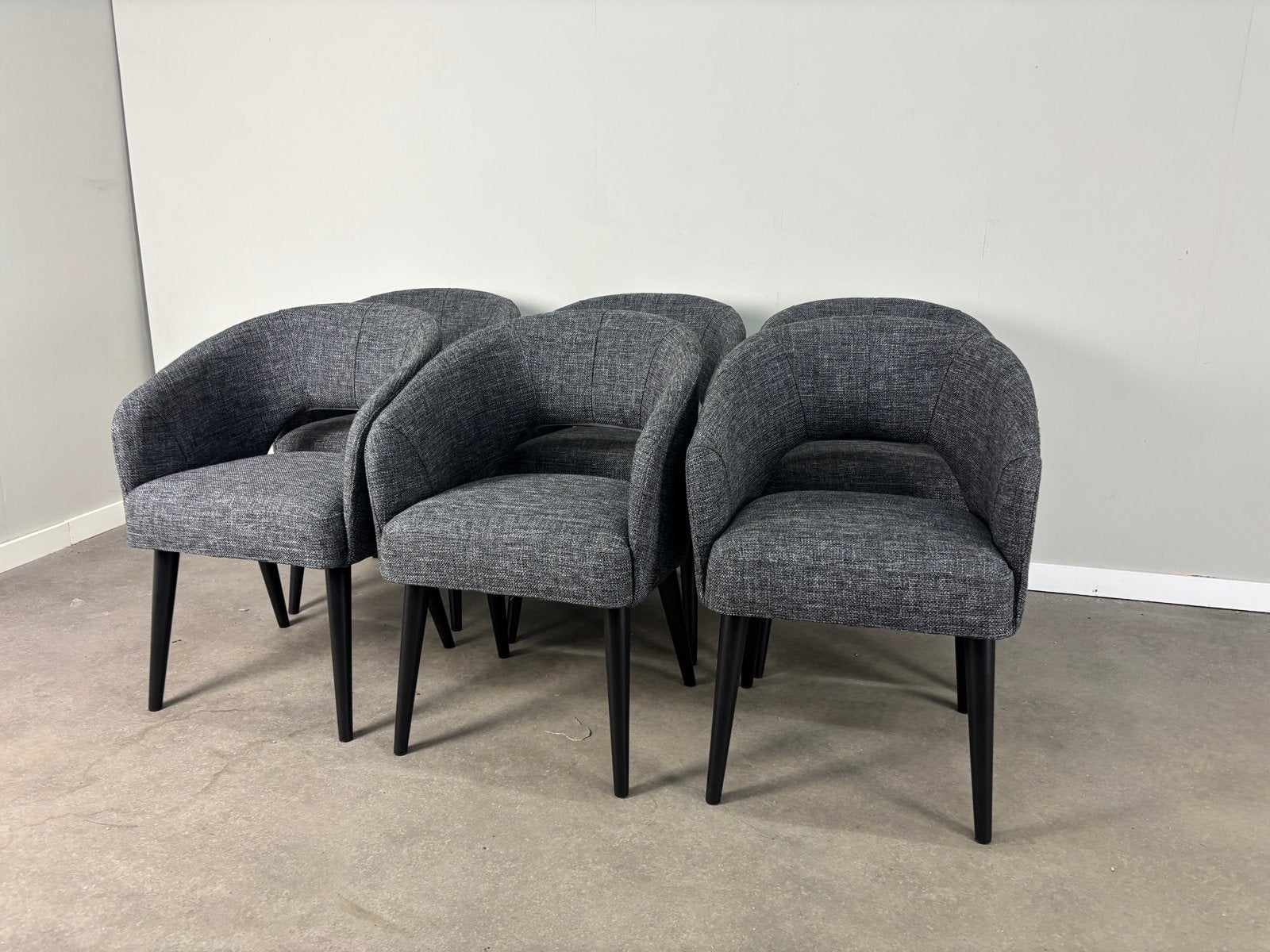 6 nieuwe design eetkamerstoelen van merk Just., Ophalen, Design, Nieuw, Vijf, Zes of meer stoelen