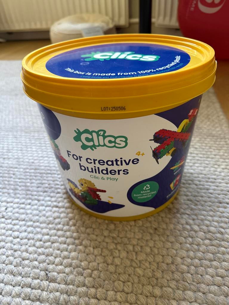 Volle doos Clics voor creatieve bouwers, Ophalen of Verzenden, Zo goed als nieuw, Overige merken