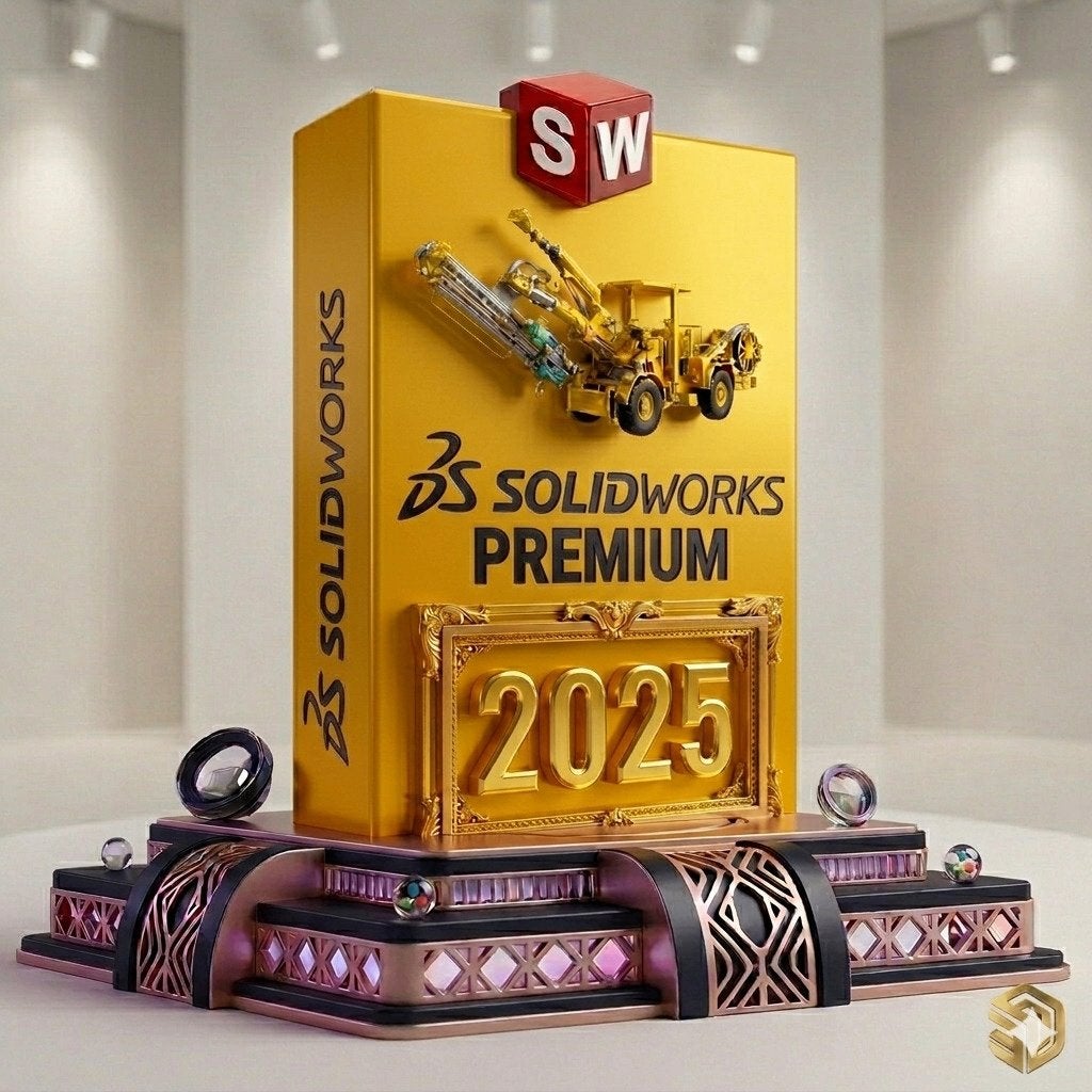 Solidworks Premium 2025, Computers en Software, Ontwerp- en Bewerkingssoftware, Ophalen, Nieuw, Windows