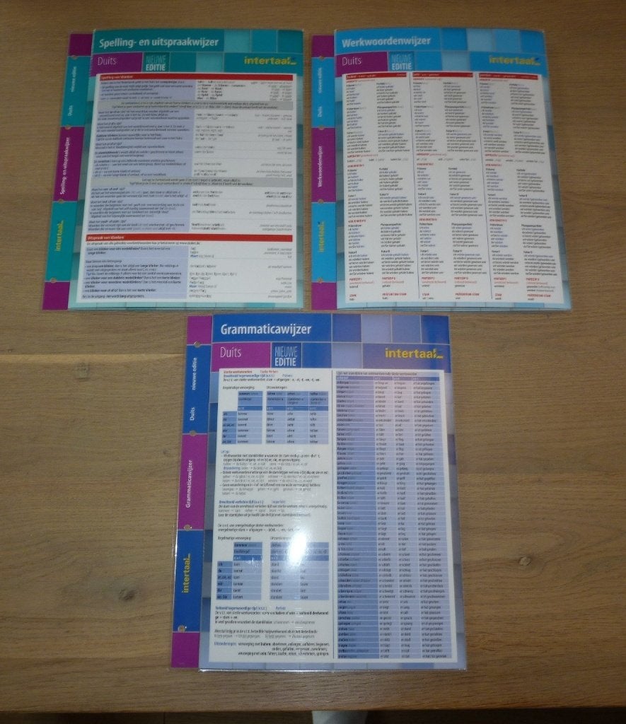 Intertaal Werkwoorden-, Grammatics- & Spellingwijzer Duits, Duits, Ophalen of Verzenden, Zo goed als nieuw, Intertaal
