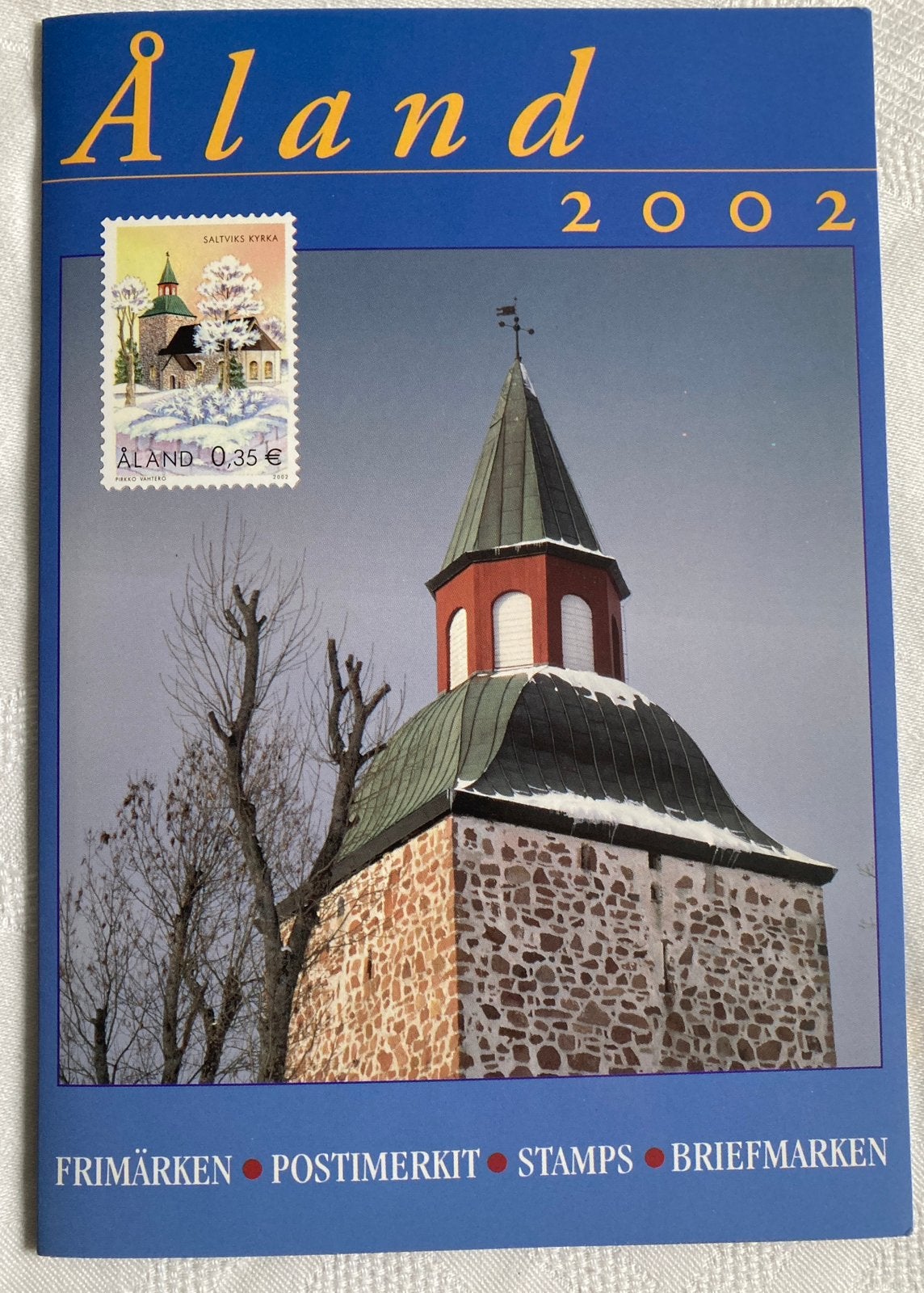 Jaarset Âland 2002, Postzegels en Munten, Ophalen of Verzenden, Overige landen, 50 euro