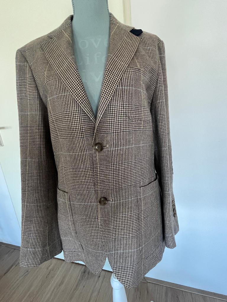 Beige geruit colbertje/jasje - McGregor, Beige, Ophalen of Verzenden, Zo goed als nieuw, McGregor