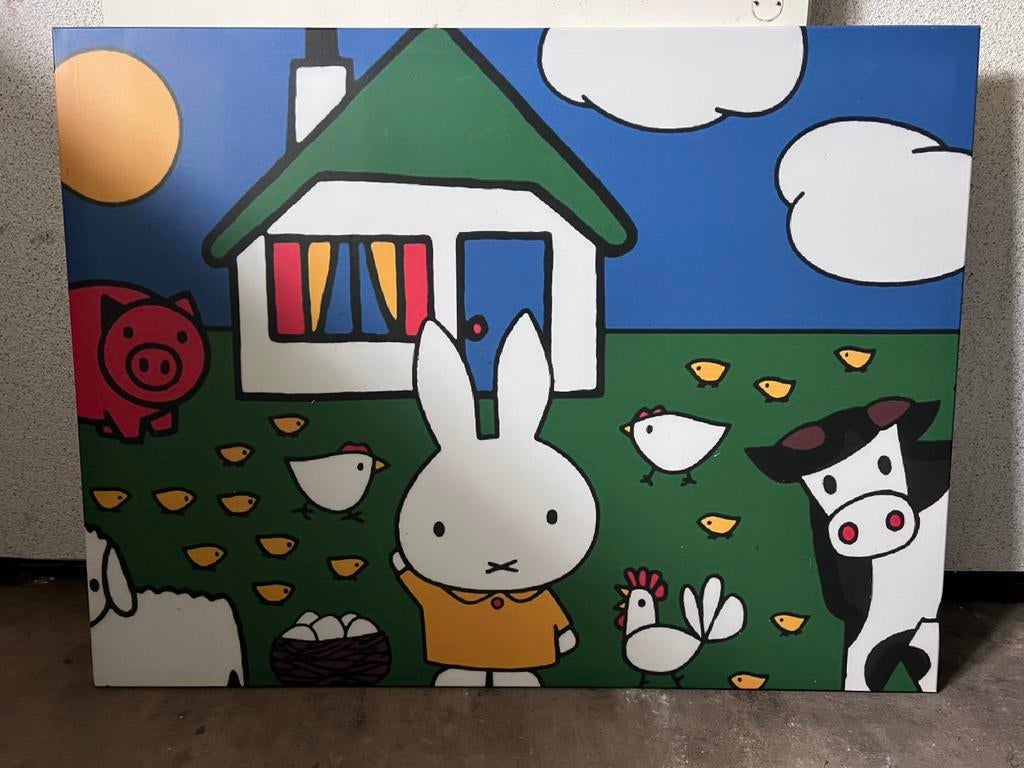 Nijntje schilderij, Ophalen, Zo goed als nieuw, Wanddecoratie