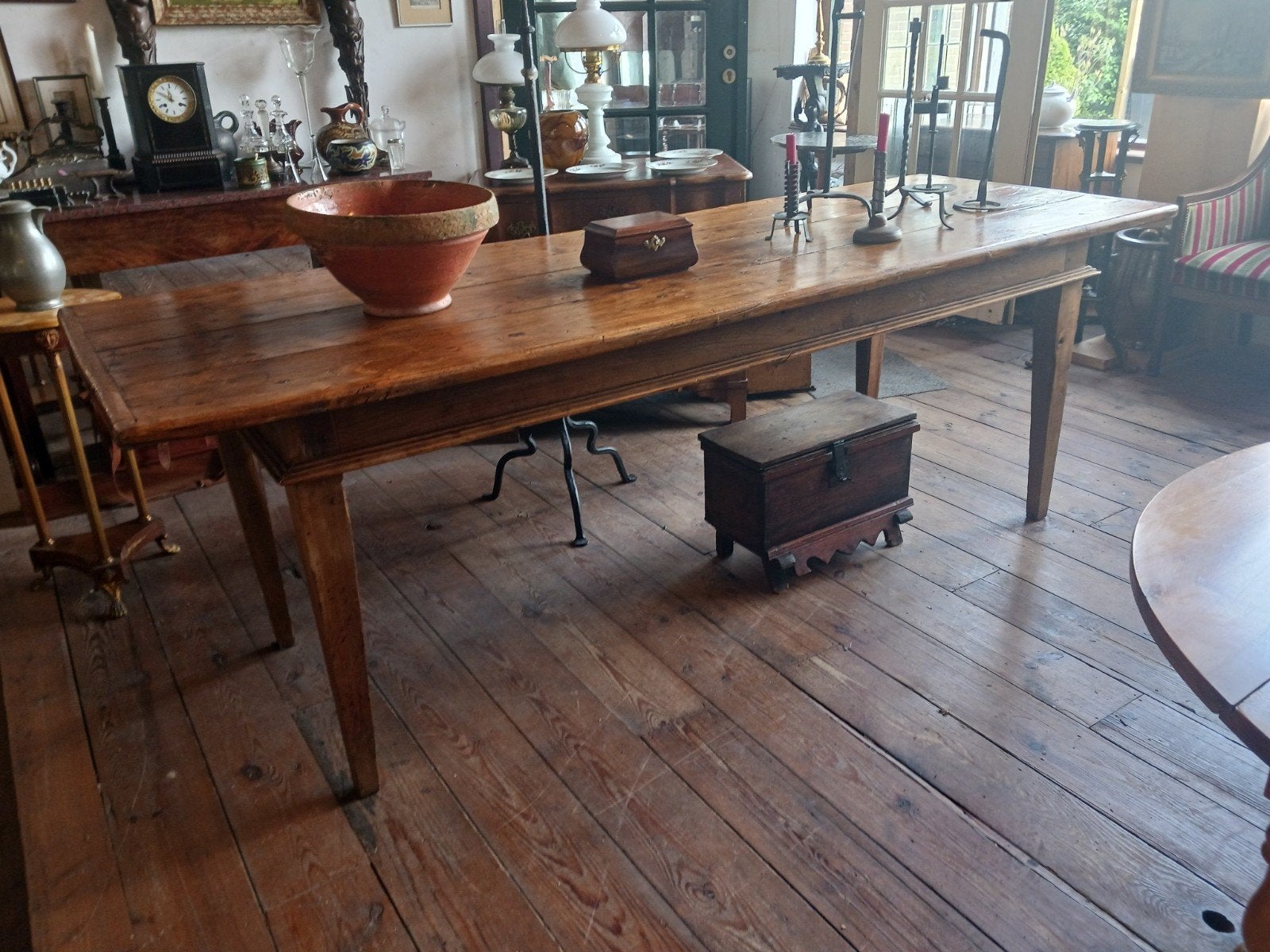 Spaanse tafel van 238 cm., Ophalen of Verzenden