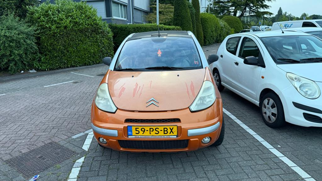 Citroën C3 1.6 I 16V Pluriel Sensodrive 2004, Auto's, 15 km/l, Cabriolet, 4 stoelen, Origineel Nederlands
