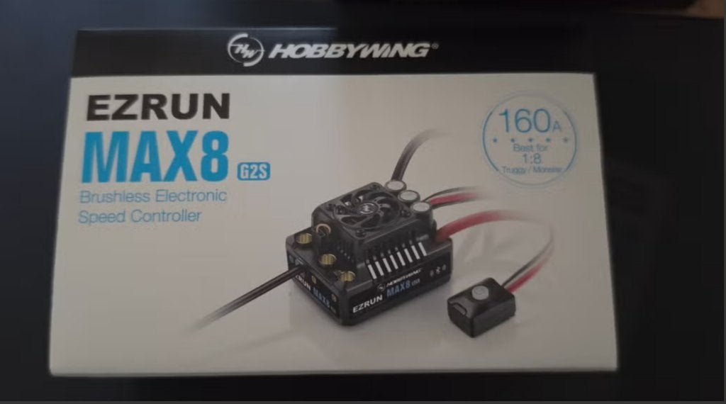 Hobbywing EZRUN MAX8 G2S Combo 2250KV met OTA programmer, Elektro, Nieuw, Ophalen of Verzenden, Onderdeel