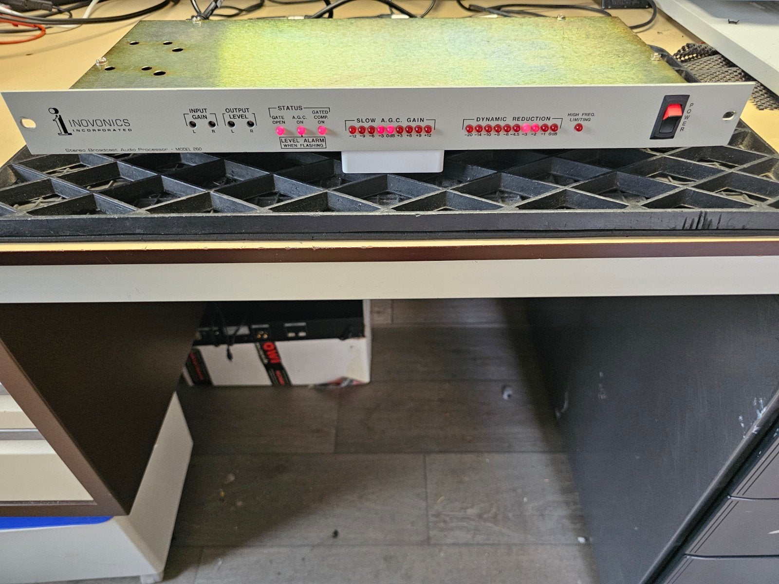 Inovonics 260 PWM Stereo broadcast limiter (Orban), Ophalen, Zo goed als nieuw, Audio