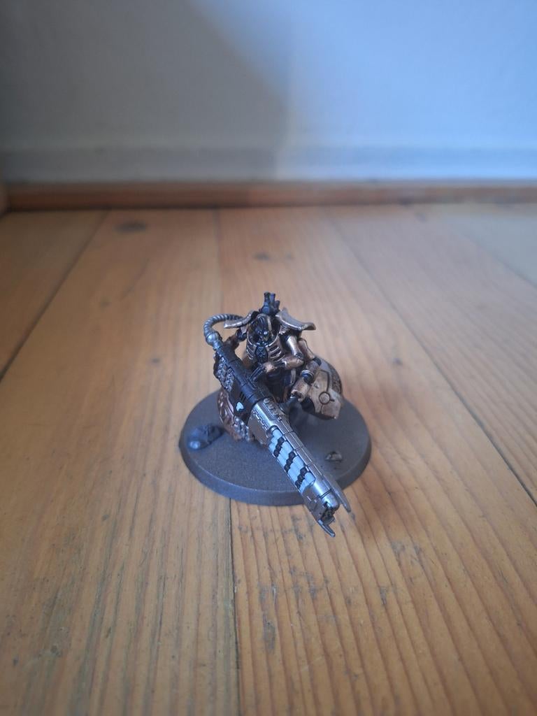 Necron Locust Heavy Destroyer Warhammer 40K (Deels Geverfd), Figuurtje(s), Ophalen of Verzenden, Geverfd, Warhammer 40000