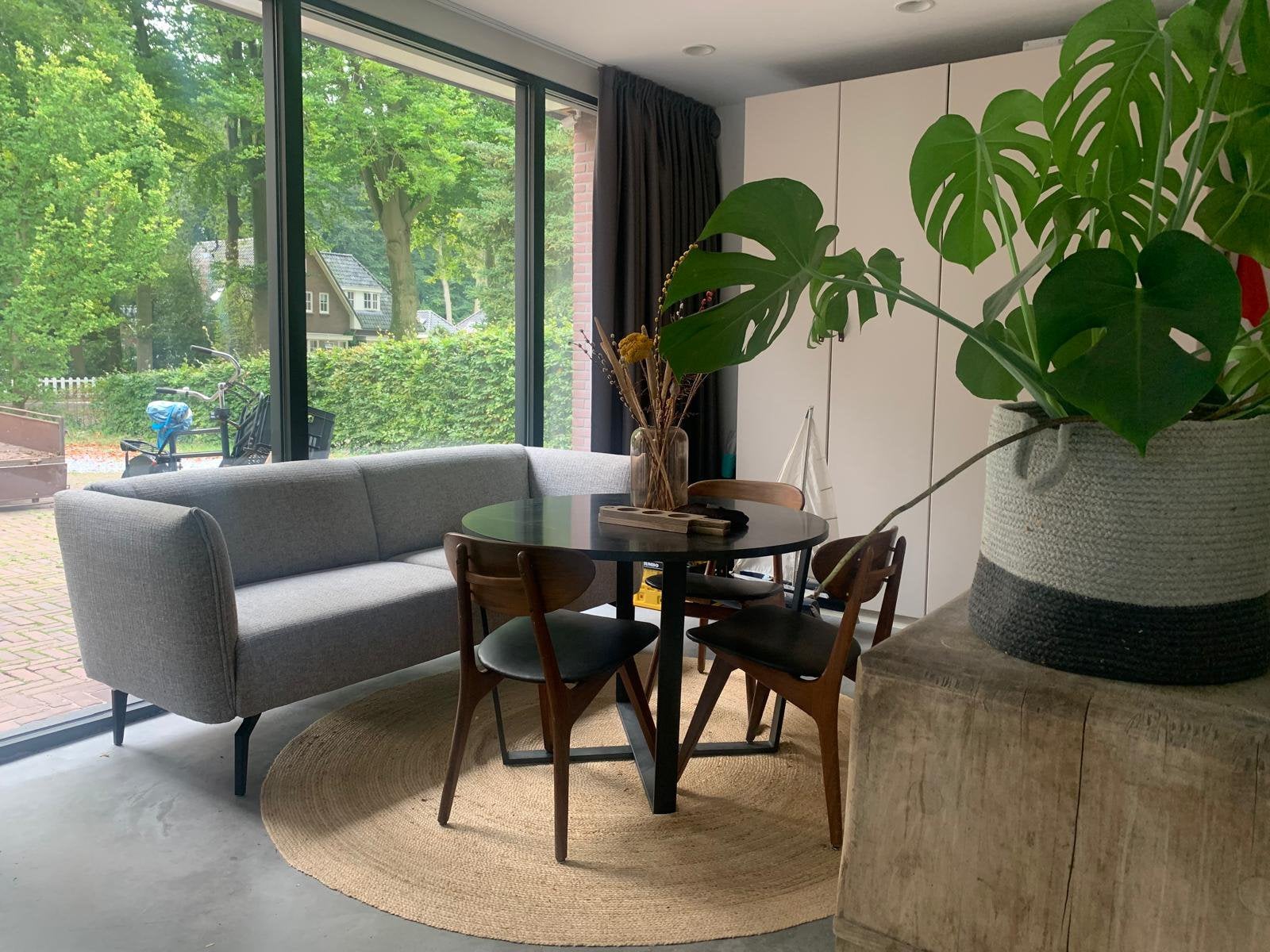 Ronde tafel marmerlook, Ophalen, Overige materialen, Rond, Zo goed als nieuw