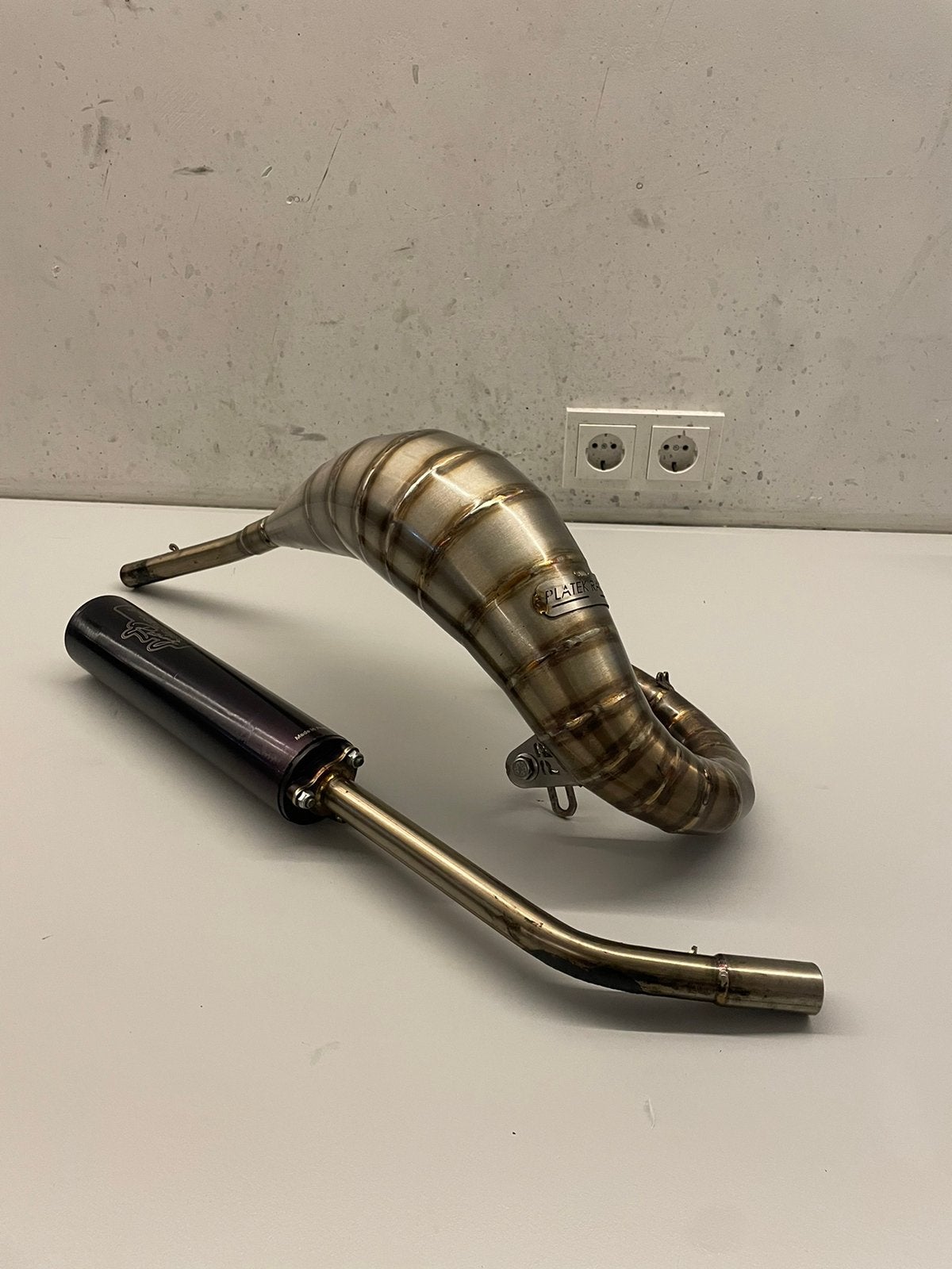 Platek Racing Uitlaat AM6 – Voor 80/90cc, Ophalen of Verzenden, Nieuw, Platek