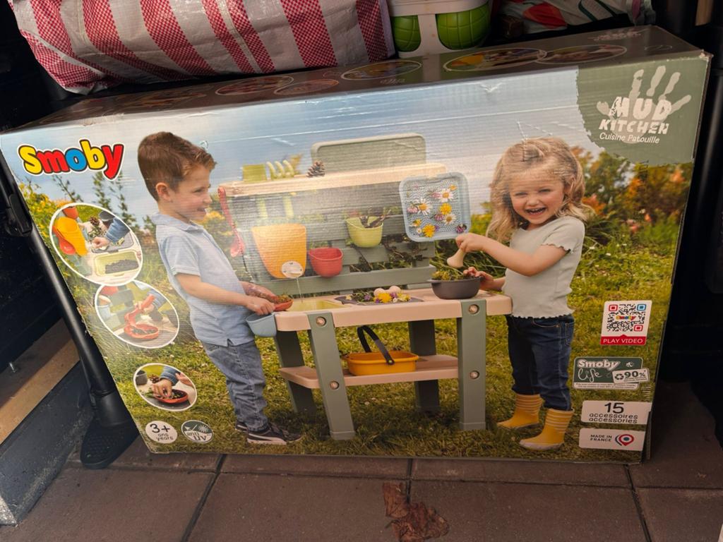 Smoby modderkeuken, Ophalen, Nieuw, Jongen of Meisje