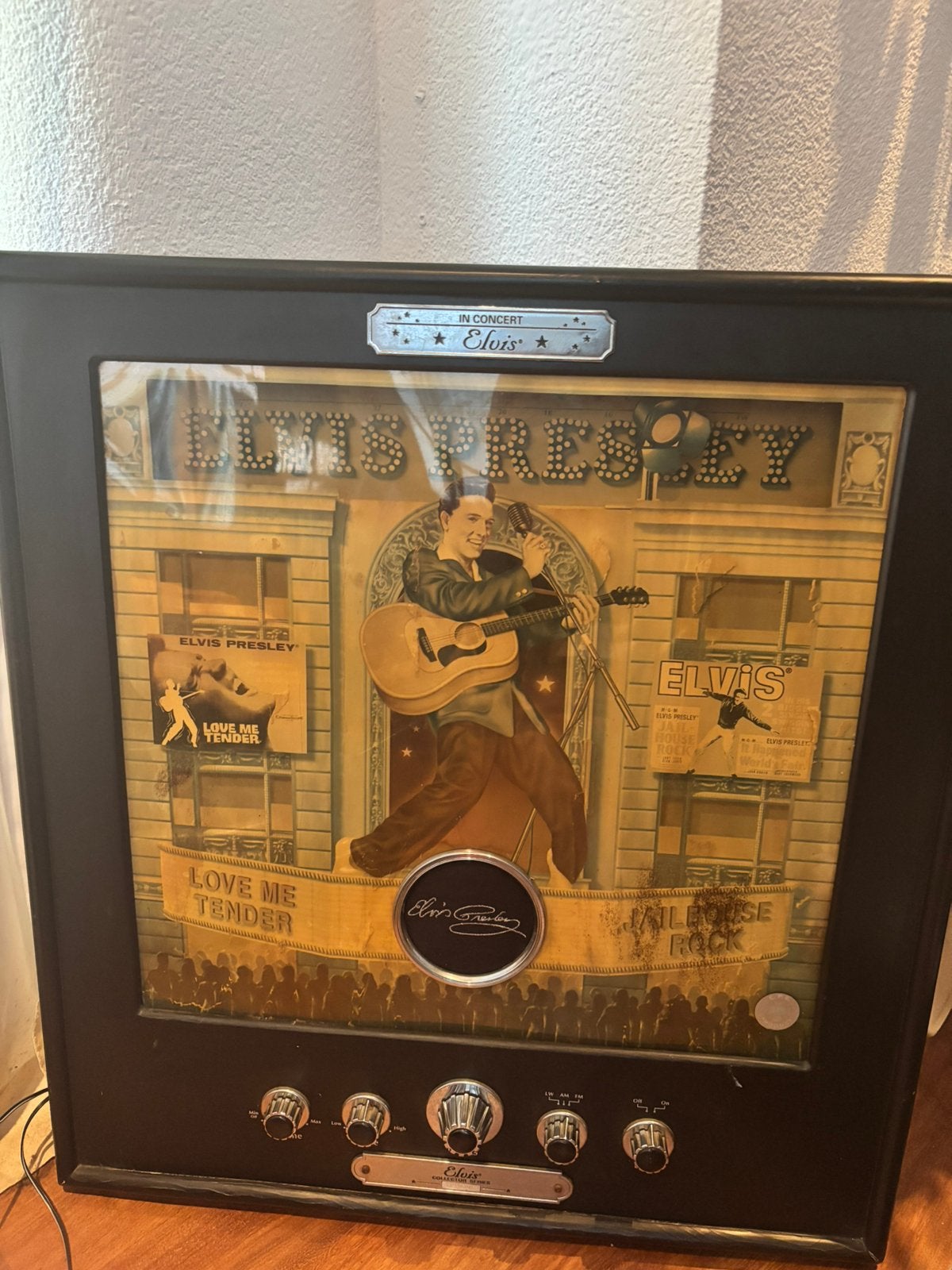 Elvis Presley wandradio genummerd 1194/6000, Ophalen, Zo goed als nieuw, Foto of Kaart